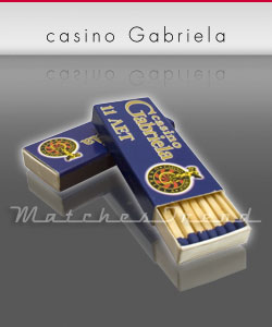 сірники М5 Casino Gabriela